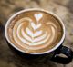 LONDON, ENGLAND - APRIL 12: Barista Matilda Ericsson's winning design at the Arla Organic Farm Milk Latte Art Throwdown ...