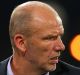 PERTH, AUSTRALIA - FEBRUARY 07: Kenny Lowe, head coach of the Glory looks on during the round 16 A-League match between ...