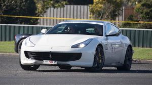 Ferrari GT4CLusso at Targa Tasmania.