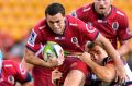 Tom Banks made his Super Rugby debut for the Queensland Reds two years ago.