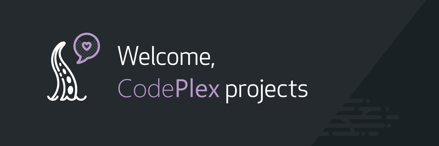 Welcome CodePlex projects