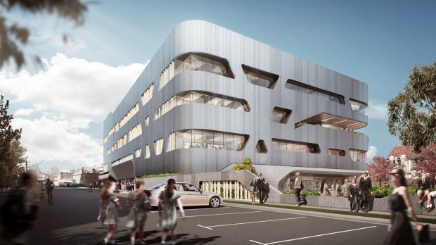 An artist's impression of the new Richmond High School.