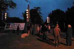 Eureka Monument at Dawn