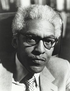 Bayard Rustin, civil rights leader and organizer of the March on Washington.