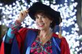 Kathy Lette receiving her honorary doctorate at the University of Wollongong this month.