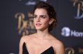 Emma Watson arrives at the world premiere of Beauty and the Beast at the El Capitan Theatre in Los Angeles. 