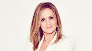 A publicity shot for Samantha Bee's show, Full Frontal with Samantha Bee. Bee just held her 'Not the White House ...