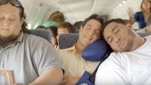 Dream Sling claims that travellers can now sleep comfortably sleep anywhere, even in the middle seat.