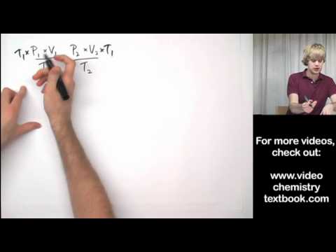 Rearranging the Combined Gas Equation