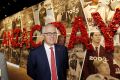 Prime Minister Malcolm Turnbull tours the Anzac Experience at Sydney's International Convention Centre.