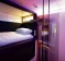 A standard Yotel room, Yotel, Gatwick Airport, London.