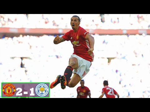 Leicester City vs Manchester United 1-2 Highlights and Full Match Community Shield  07/08/2016