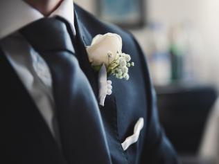 The groom hired actors to be guests at his own wedding.