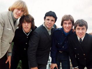 Undated photo of band The Easybeats with singer Stevie Wright (2/L).