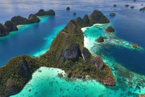 Raja Ampat is a chain of islands in the Birds Head region of West Papua.