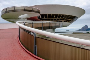 Space-age: The Niteroi Contemporary Art Museum, Rio de Janeiro.