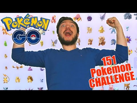 151 POKEMON GO CHALLENGE !! - DavidLafargePokemon