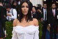 Kim Kardashian attends The Metropolitan Museum of Art's Costume Institute benefit gala.
