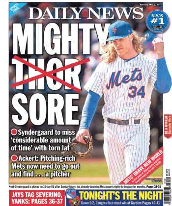 NY Daily News Covers