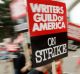 Hollywood has narrowly avoided a writers strike similar to one in 2007 in which picketers marched outside the entrance ...