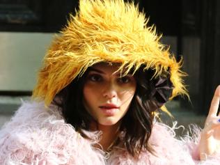 Kendall Jenner does a photo shoot in NYC