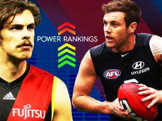 Joe Daniher's Essendon, Sam Docherty's Carlton and Darcy Moore's Collingwood.