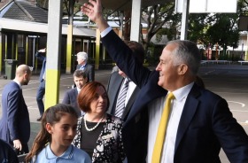 Prime Minister visited North Strathfield Public School. 