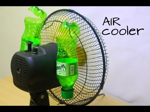 How to make air conditioner at home using Plastic Bottle - Awesome Idea