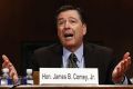 FBI Director James Comey testifies on Capitol Hill in Washington on Wednesday.
