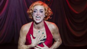 Chelsea Gibb as Sally Bowles in the Australian production of Cabaret.