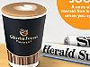 Herald Sun included with purchases over $7 Gloria Jeans Coffee Houses