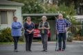 Symonstons Sundown village permanent residents (from left) Barbara Airs, Tania Anthes, Ros Kealy and Tony Airs have ...