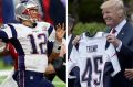 Tom Brady (left) also skipped his team's visit with President Barack Obama at the White House in 2015.