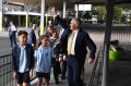 Prime Minister visited North Strathfield Public School. 