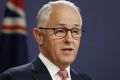 Prime Minister Malcolm Turnbull talks to media during a press conference on Tuesday.