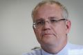 Treasurer Scott Morrison during an interview with Fairfax Media journalists Peter Hartcher and James Massola ahead of ...