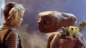 Gertie says goodbye to E.T.