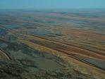 Strzelecki Desert, South Australia. “This was taken back in about March, just after a big rain. As you can see, it really is a desert. It’s red and barren, but there was just water everywhere. I thought: ‘Wow, I’m lucky to see this’.” Picture: Andrew Kube