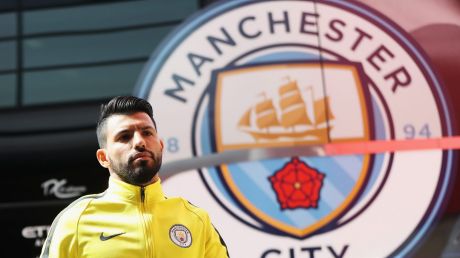 Manchester City striker Sergio Aguero will miss Saturday's home game due to a groin injury.