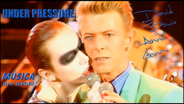 Under Pressure - David Bowie, Annie Lennox (Freddie Mercury Tribute Concert)