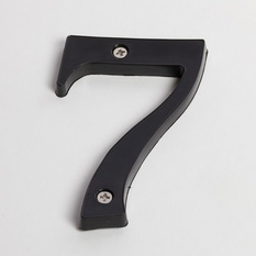  - Sandleford 85mm Black Plastic Numeral - House Numbers