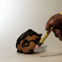 catghostempire  animation stop motion pencil clay