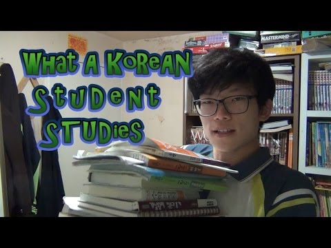 What a Korean Student STUDIES!!