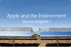 Apple and the Environment. See our progress.