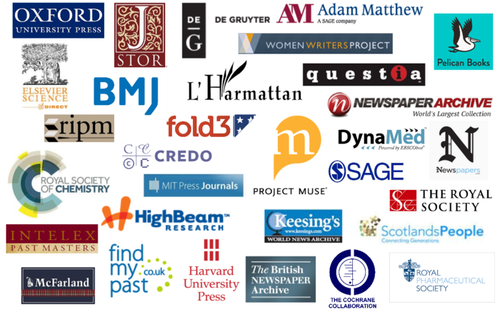 Montage of The Wikipedia Library Partners (low-res).png