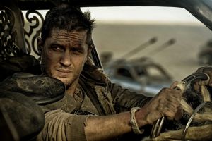 Tom Hardy as Max Rockatansky in Mad Max: Fury Road.