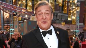 Stephen Fry attends the 70th EE British Academy Film Awards (BAFTA) at Royal Albert Hall.