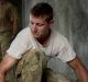 US airmen and Australian soldiers pour floor concrete during Balikatan 2017 in Ormoc City, Leyte, April 29, 2017. US ...