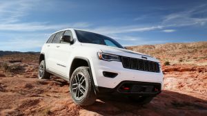 Jeep's Grand Cherokee Trailhawk offers outstanding off-road ability.