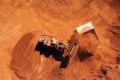 A haul truck is loaded with iron ore at a Rio Tinto mine in the Pilbara region of Western Australia.